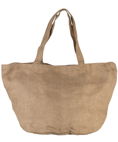 Kimood KI0227 100% natural soft yarn dyed jute bag 100% eco-friendly biodegradable recyclable - COOZO