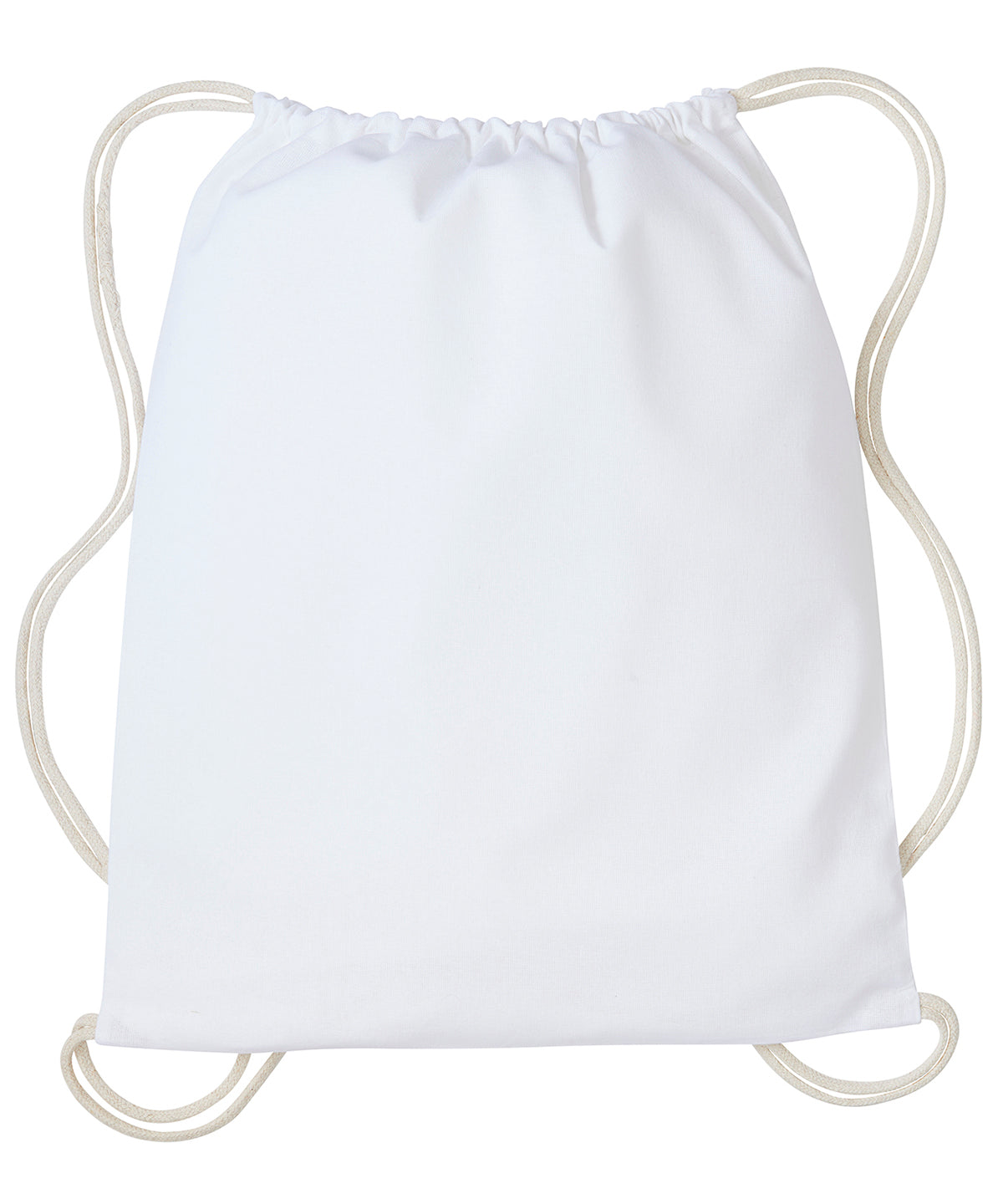Nutshell RL300 Multifunctional use Gymsac with cords for merchandising sports and schools 100% Cotton - COOZO