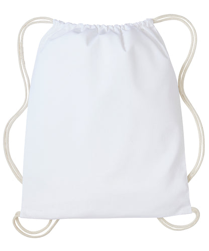 Nutshell RL300 Multifunctional use Gymsac with cords for merchandising sports and schools 100% Cotton - COOZO