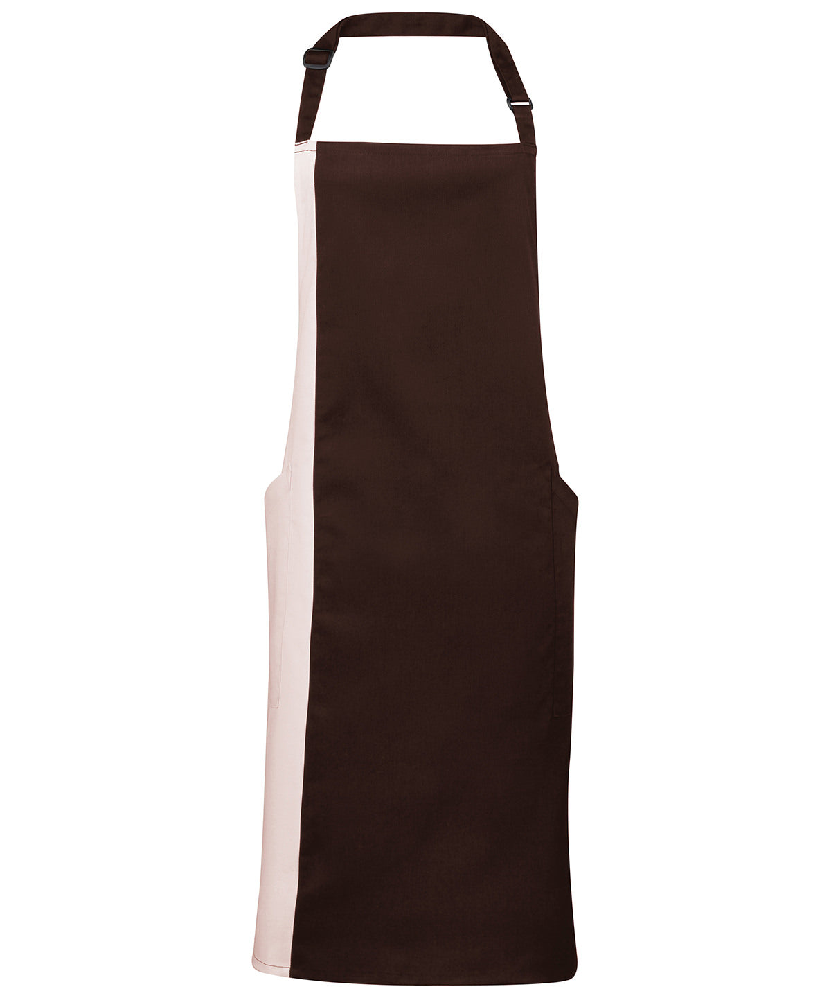 Premier PR162 Contrast Bib Apron - COOZO