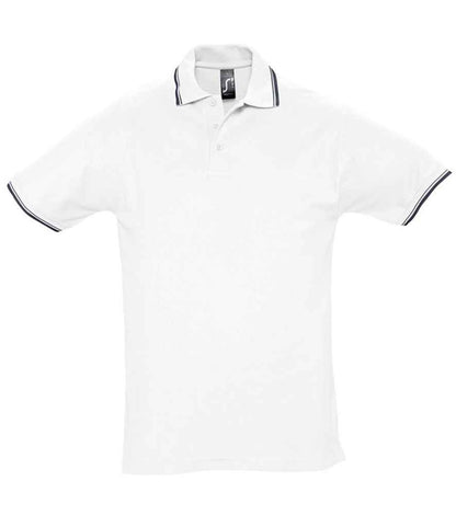 SOL'S Practice Tipped Cotton Piqué  Polo Shirt - COOZO