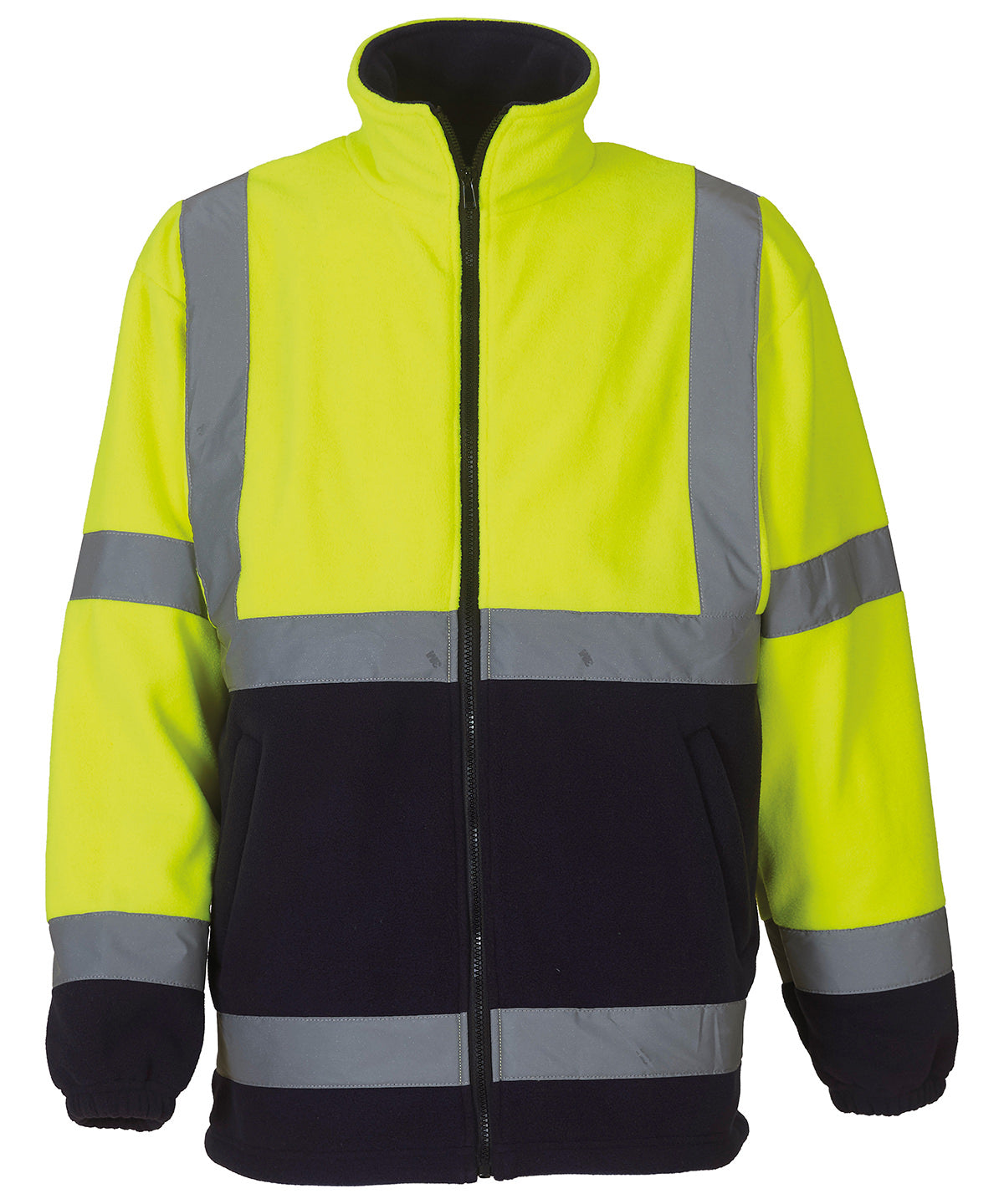 Yoko HVK08 Unisex Hi-Vis Heavyweight Fleece Jacket - COOZO