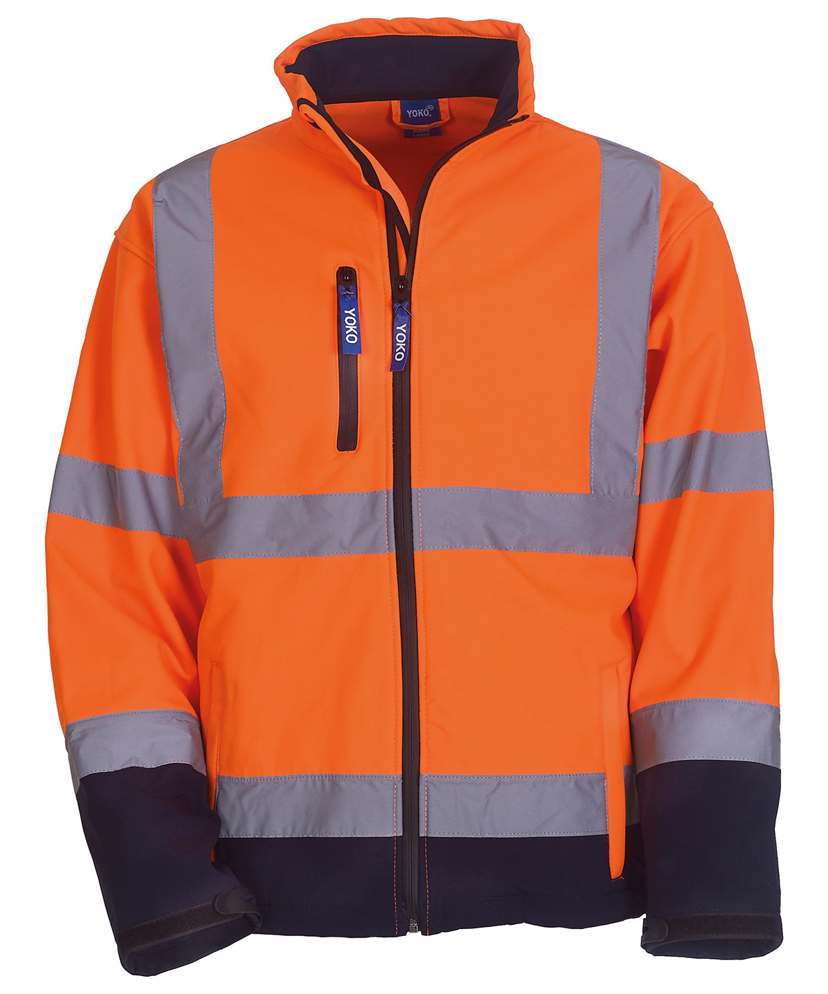 Yoko HVK09 Unisex Hi-Vis Softshell Jacket/Coat - COOZO