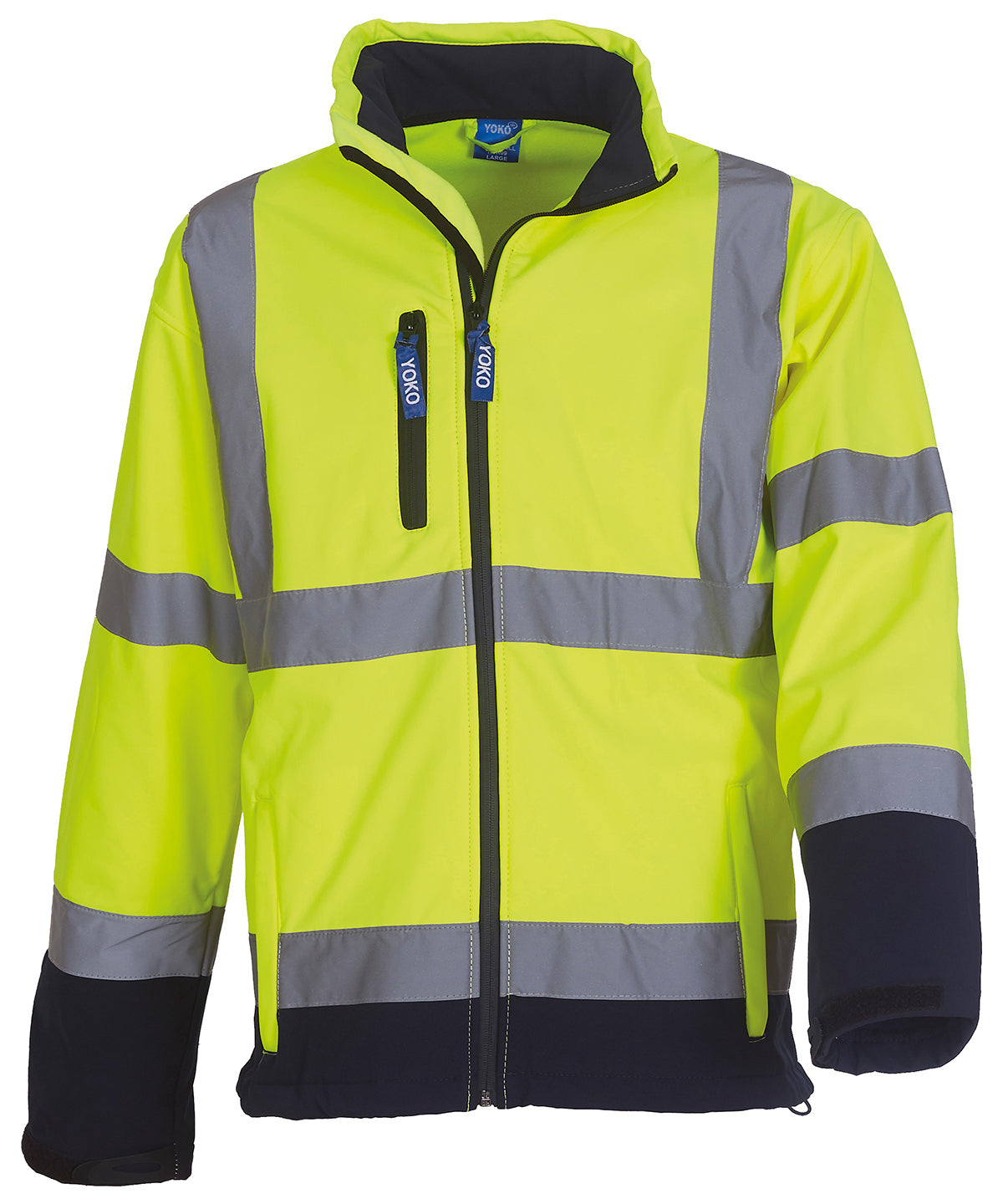 Yoko HVK09 Unisex Hi-Vis Softshell Jacket/Coat - COOZO