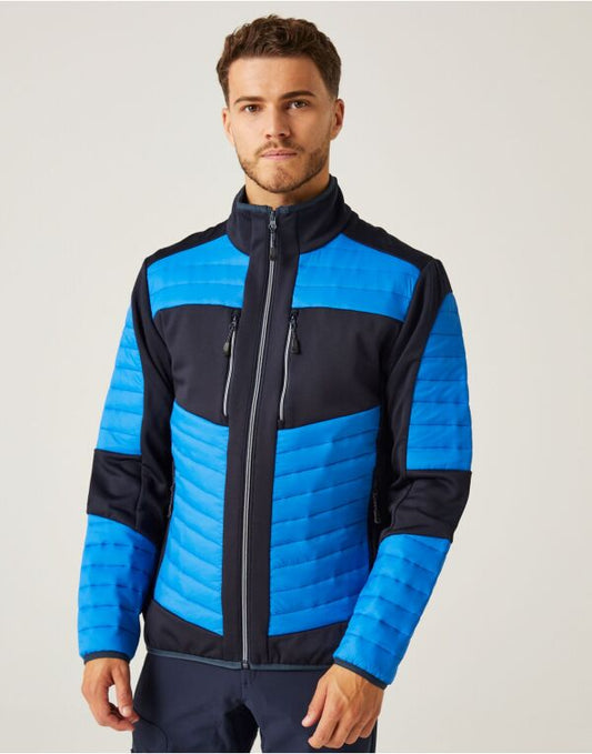 Regatta TRA563 E-Volve Thermal Hybrid Showerproof Jacket Recycled warmloft insulation - COOZO
