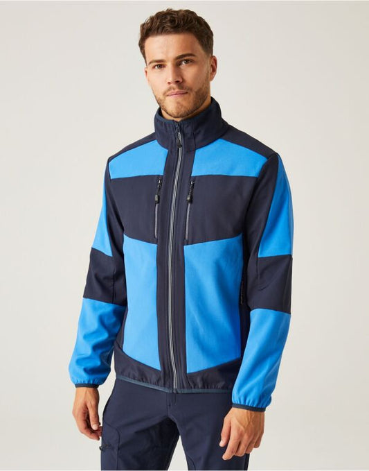 Regatta TRA753 E-Volve Unisex 2 Layer Softshell Showerproof and windproof Jacket - COOZO