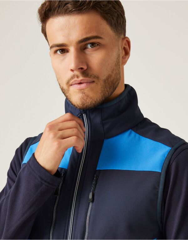 Regatta TRA907 E-Volve Unisex Two Layer SoftShell Showerproof and windproof BodyWarmer - COOZO