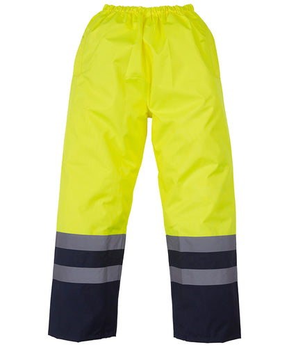 Yoko HVP463 Hi-vis waterproof overtrousers - COOZO