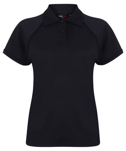 Finden and Hales LV371 Ladies Performance Piped Polo Shirt - COOZO