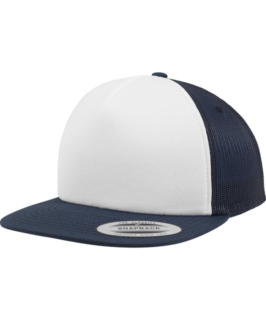 Flexfit YP076 Foam trucker with white front - COOZO