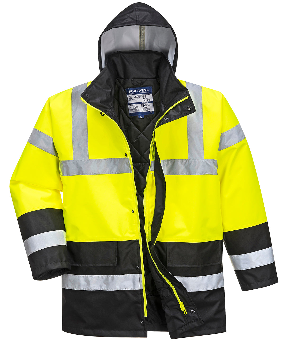 Portwest PW022 Hi-vis traffic jacket (S466/S467) - COOZO