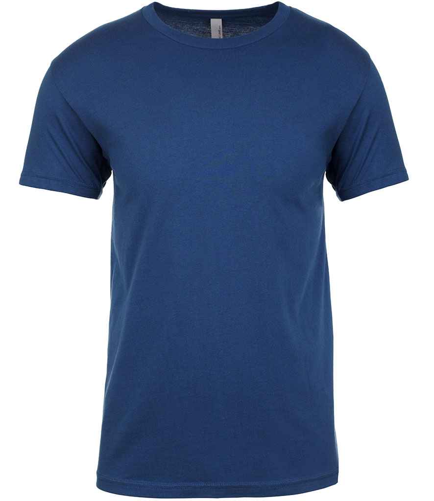Next Level NX3600 Unisex Crew Neck T-Shirt 100% ringspun combed cotton Taped neck and shoulders Dark color - COOZO