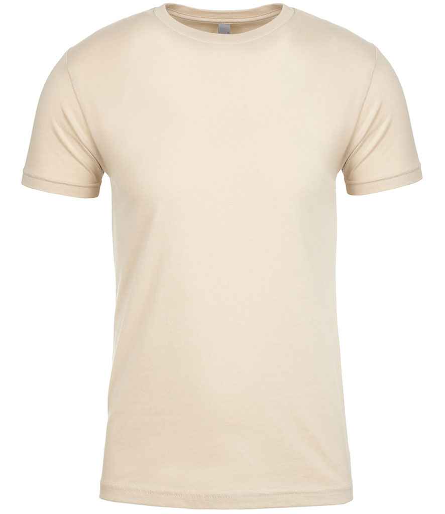 Next Level NX3600 Unisex Crew Neck T-Shirt 100% ringspun combed cotton Taped neck and shoulders Light color - COOZO