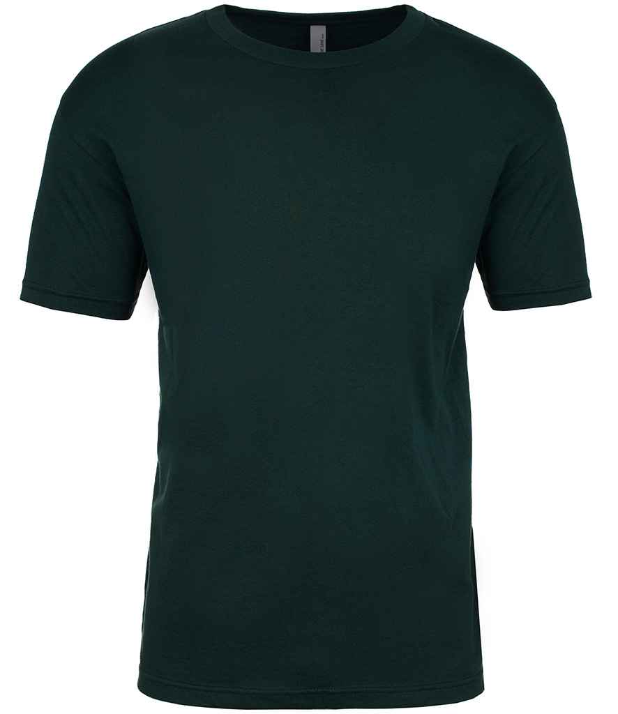 Next Level NX3600 Unisex Crew Neck T-Shirt 100% ringspun combed cotton Taped neck and shoulders Dark color - COOZO