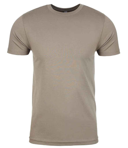 Next Level NX3600 Unisex Crew Neck T-Shirt 100% ringspun combed cotton Taped neck and shoulders Light color - COOZO
