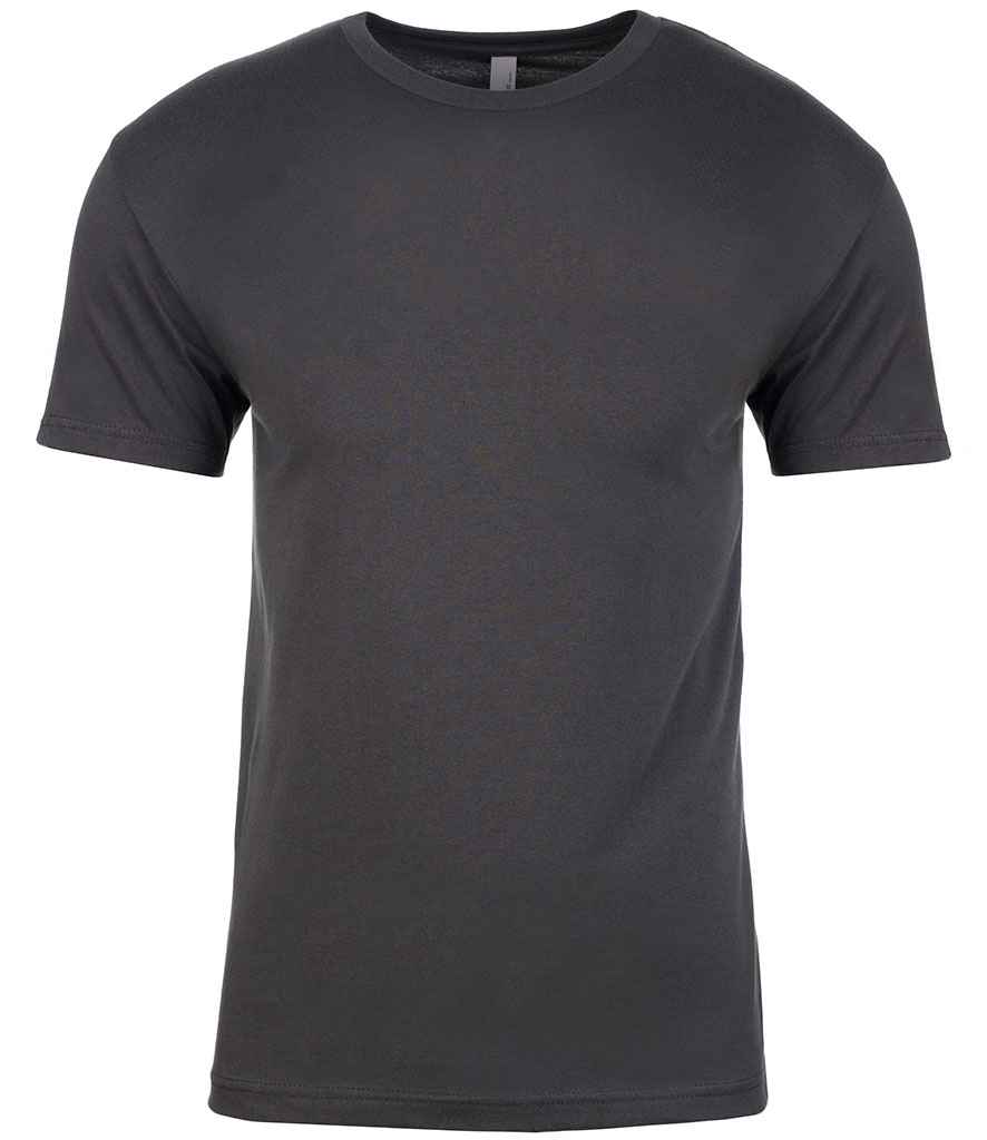 Next Level NX3600 Unisex Crew Neck T-Shirt 100% ringspun combed cotton Taped neck and shoulders Dark color - COOZO