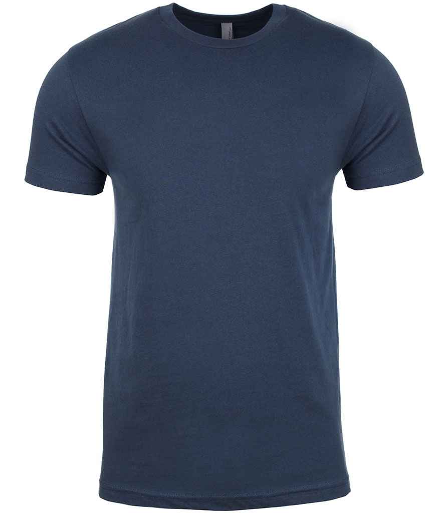 Next Level NX3600 Unisex Crew Neck T-Shirt 100% ringspun combed cotton Taped neck and shoulders Dark color - COOZO