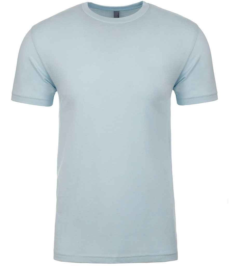 Next Level NX3600 Unisex Crew Neck T-Shirt 100% ringspun combed cotton Taped neck and shoulders Light color - COOZO