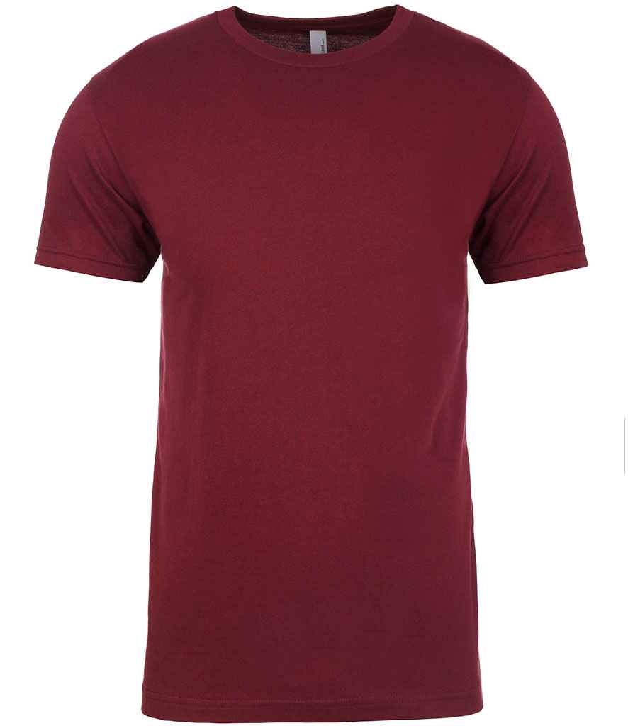 Next Level NX3600 Unisex Crew Neck T-Shirt 100% ringspun combed cotton Taped neck and shoulders Dark color - COOZO