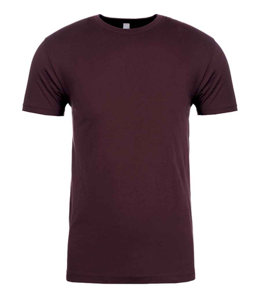 Next Level NX3600 Unisex Crew Neck T-Shirt 100% ringspun combed cotton Taped neck and shoulders Dark color - COOZO