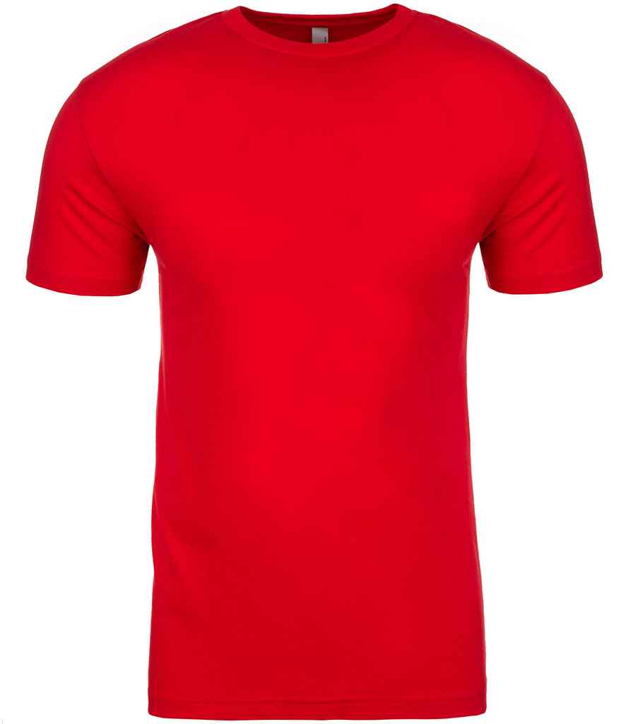 Next Level NX3600 Unisex Crew Neck T-Shirt 100% ringspun combed cotton Taped neck and shoulders Light color - COOZO