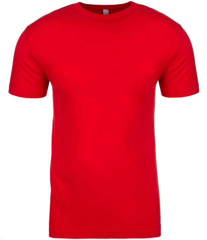Next Level NX3600 Unisex Crew Neck T-Shirt 100% ringspun combed cotton Taped neck and shoulders Light color - COOZO