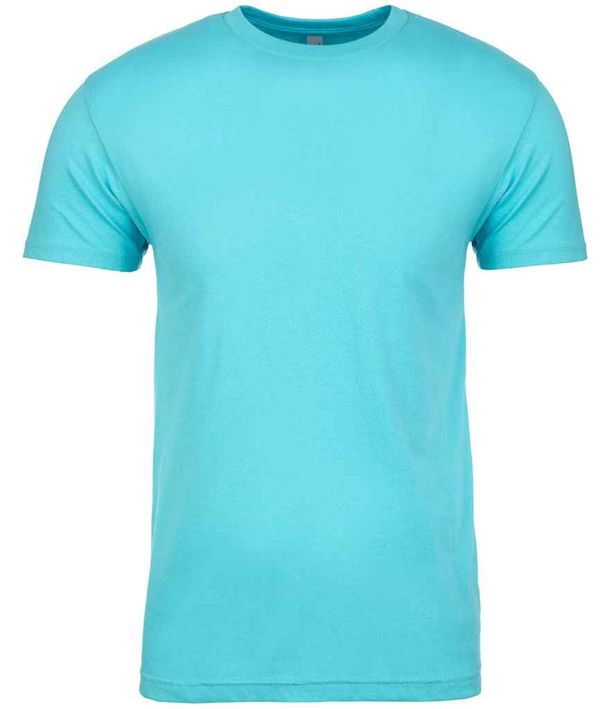 Next Level NX3600 Unisex Crew Neck T-Shirt 100% ringspun combed cotton Taped neck and shoulders Light color - COOZO