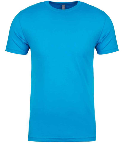 Next Level NX3600 Unisex Crew Neck T-Shirt 100% ringspun combed cotton Taped neck and shoulders Light color - COOZO