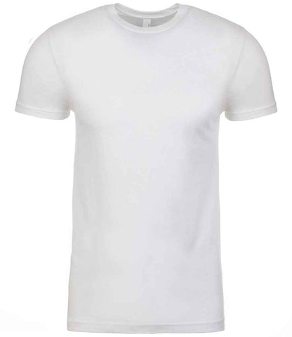 Next Level NX3600 Unisex Crew Neck T-Shirt 100% ringspun combed cotton Taped neck and shoulders Light color - COOZO