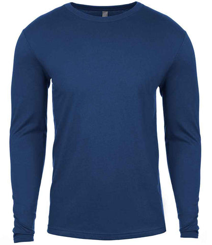 Next Level NX3601 NX3601 Next Level Apparel Cotton Long Sleeve Crew Neck T-Shirt - COOZO