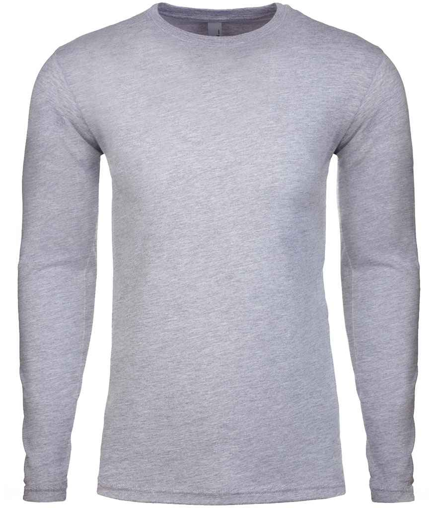 Next Level NX3601 NX3601 Next Level Apparel Cotton Long Sleeve Crew Neck T-Shirt - COOZO