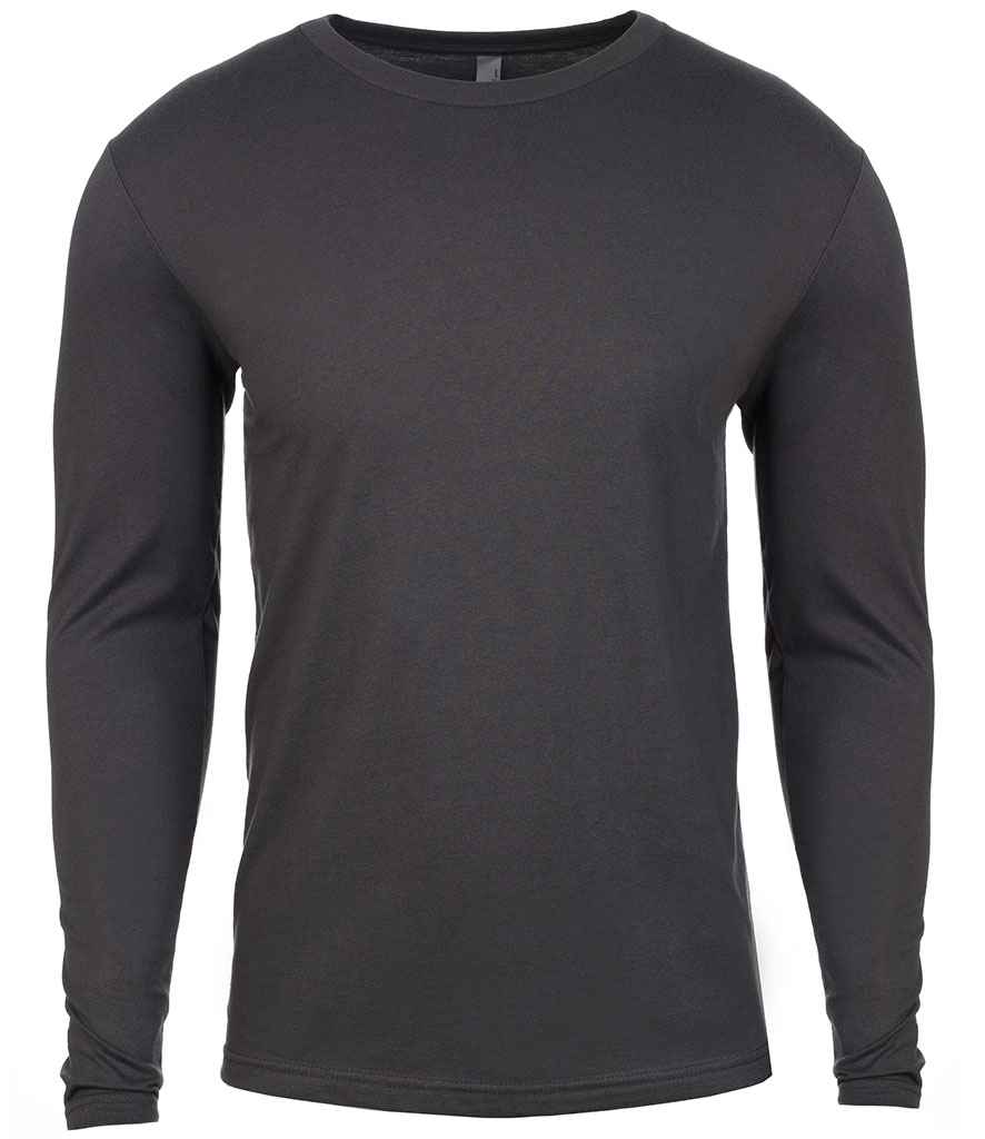 Next Level NX3601 NX3601 Next Level Apparel Cotton Long Sleeve Crew Neck T-Shirt - COOZO