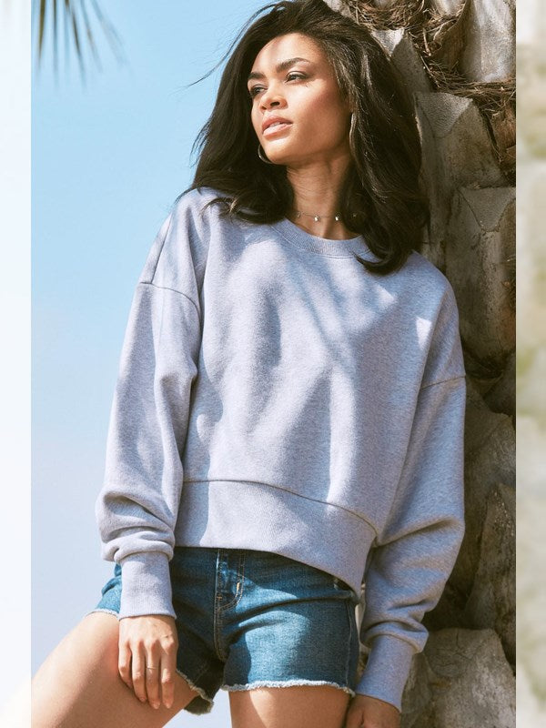 COOZO-NLA Womens Heavyweight Sweatshirt 340gsm