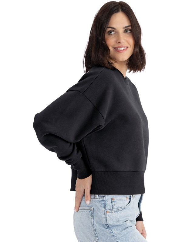 COOZO-NLA Womens Heavyweight Sweatshirt 340gsm