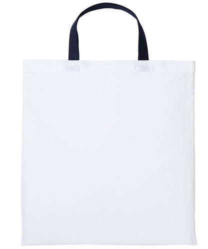 Nutshell RL130 Varsity cotton shopper short handle 100% Cotton Reusable sustainable and multifunctional - COOZO