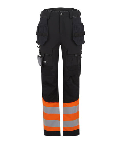 Regatta TRJ480 Hi-Vis X-Pro Stretch holster trousers - COOZO