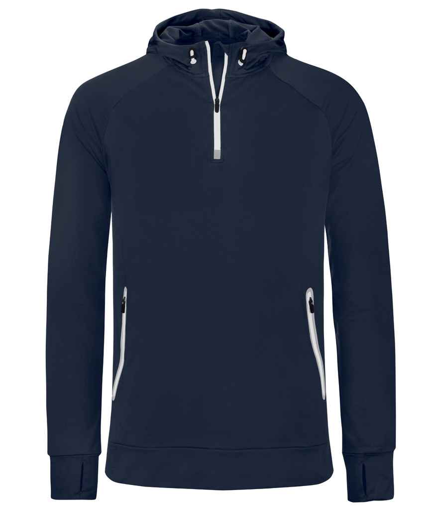 Kariban PA360 Proact Zip Neck Hooded Sweatshirt - COOZO