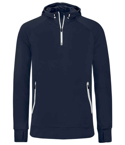 Kariban PA360 Proact Zip Neck Hooded Sweatshirt - COOZO