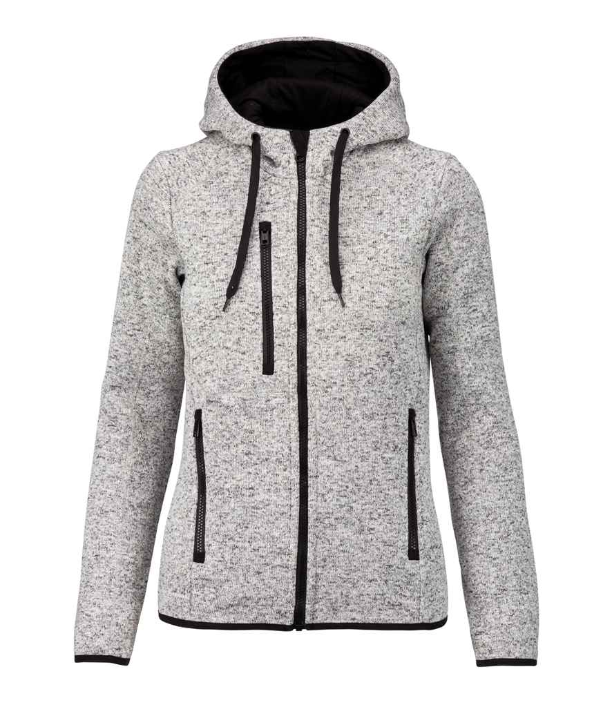Kariban PA366 Proact Ladies Heather Hooded Jacket - COOZO