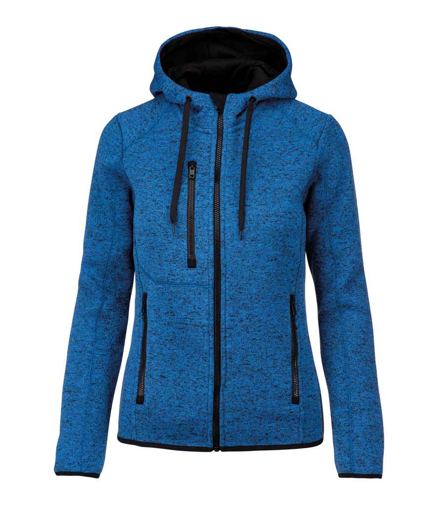 Kariban PA366 Proact Ladies Heather Hooded Jacket - COOZO