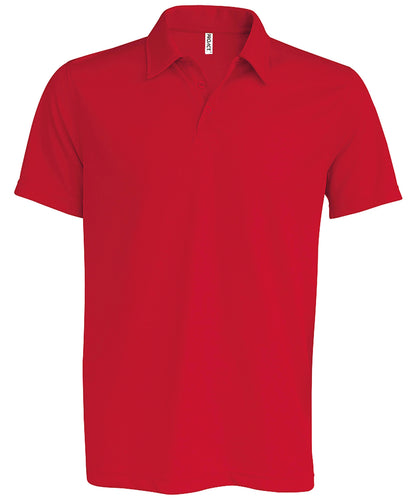 Kariban Proact PA482 Men's short-sleeved polo 100% polyester - COOZO