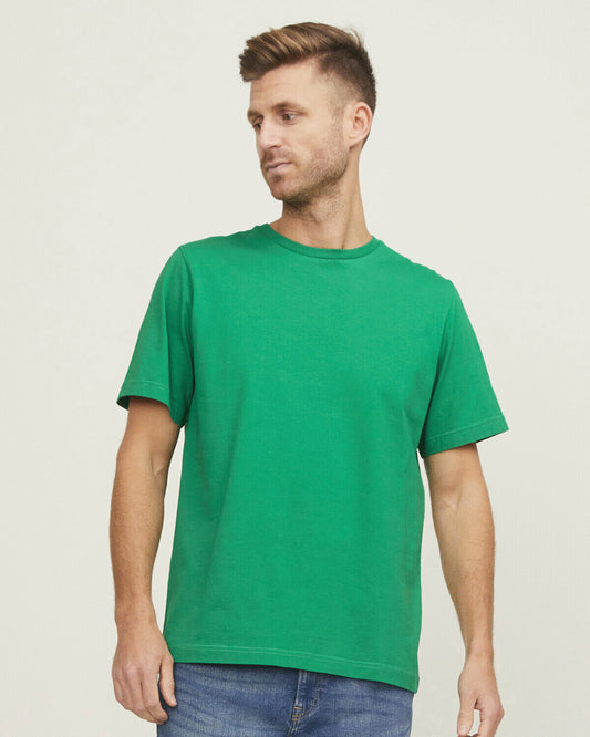 Jack&Jones Produkt PD001 Blank Classic Unisex Short Sleeve Plain T-Shirt for Mens and Womens Main color