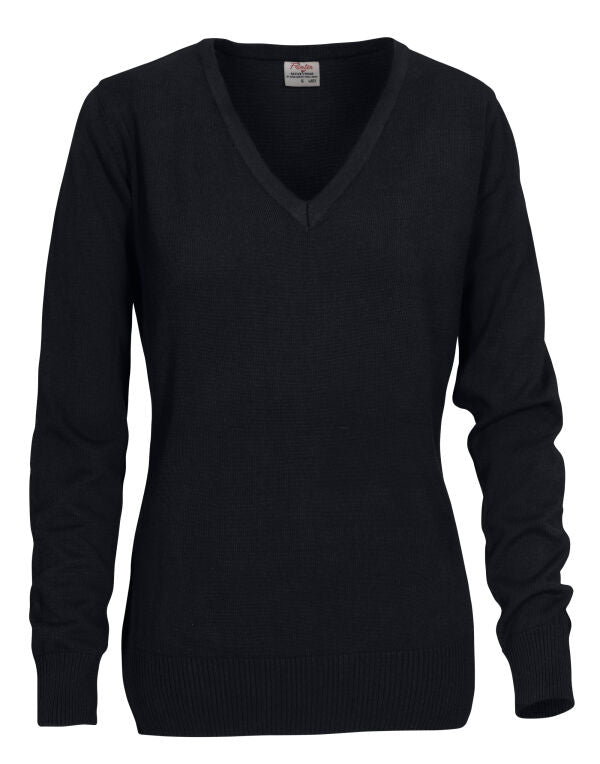 Printer Essentials PE2262502 Ladies Forehand Knitted V Neck - COOZO