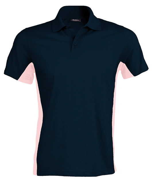 Kariban KB232 Flags short sleeve bi-colour Flag Poly/Cotton Piqu Polopolo shirt - COOZO