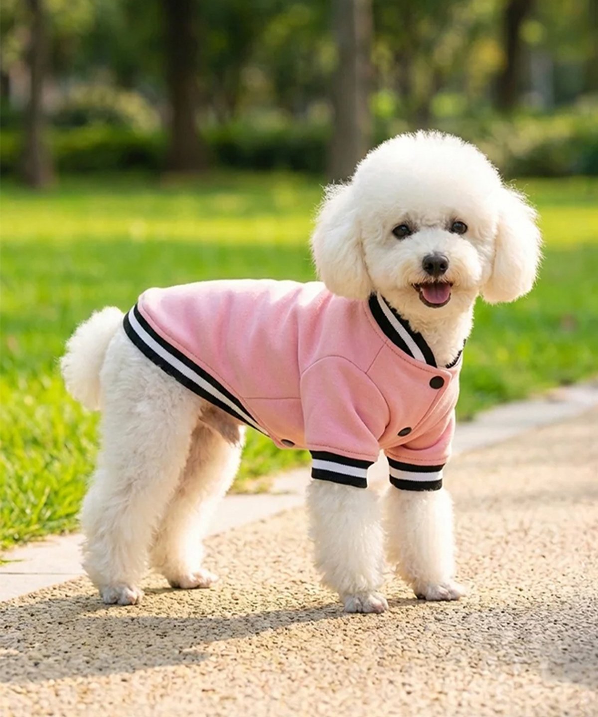 COOZO-Dog¡¯s varsity jacket