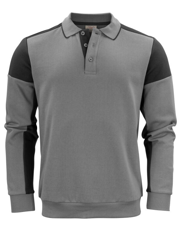 Printer Prime PP2262060 Long Sleeve Polo Sweatshirt - COOZO