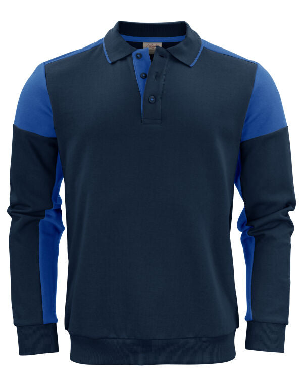 Printer Prime PP2262060 Long Sleeve Polo Sweatshirt - COOZO