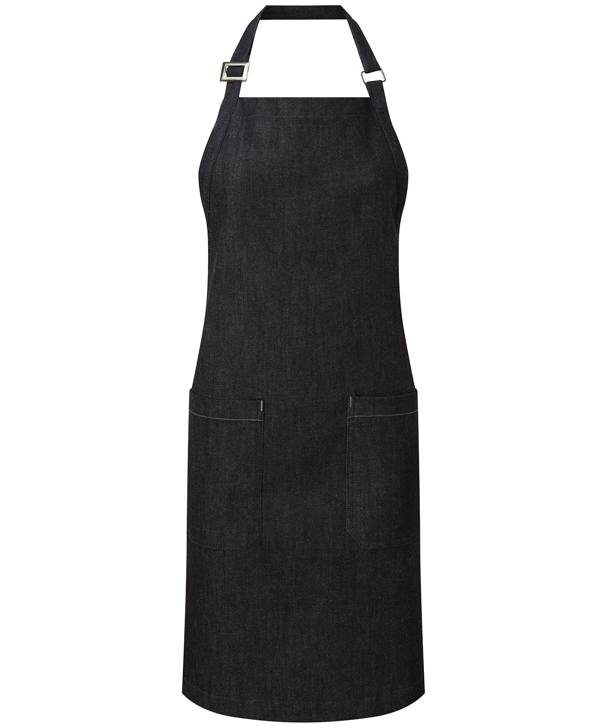 Premier PR113 airtrade Organic Cotton Denim Bib Apron - COOZO