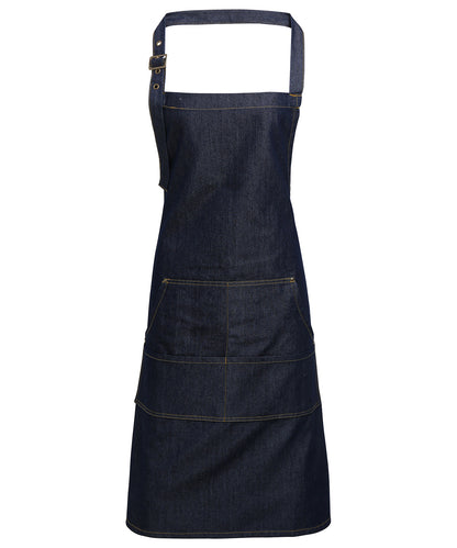 Premier PR126 Denim Bib Apron - COOZO