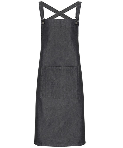 Premier PR129 Cross Back Barista Bib Apron - COOZO